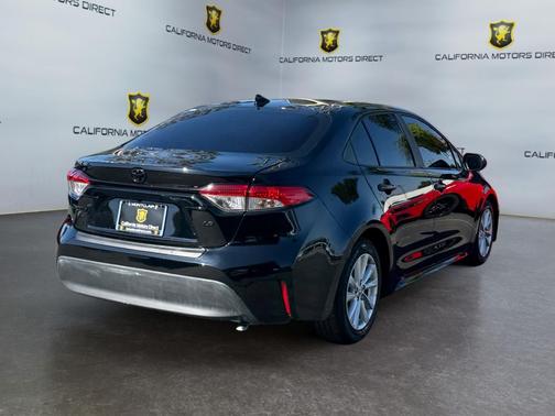 Midnight Black Metallic 2025 Toyota Corolla LE