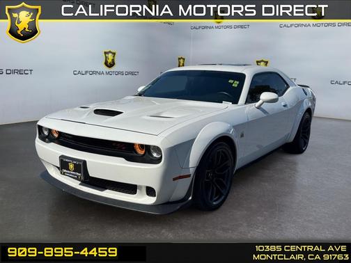 White Knuckle Clearcoat 2019 Dodge Challenger R/T Scat Pack Widebody