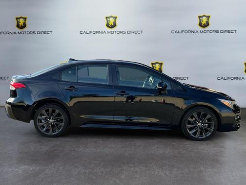 Midnight Black Metallic 2023 Toyota Corolla SE