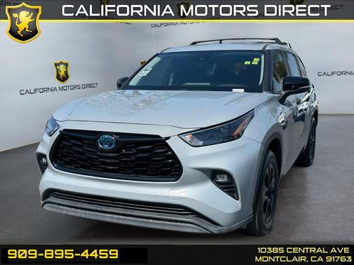 Magnetic Gray Metallic 2024 Toyota Highlander Hybrid LE