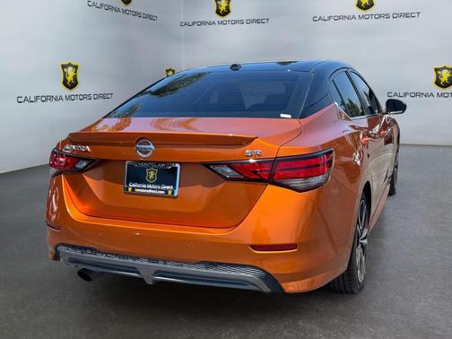 Monarch Orange/Super Black 2020 Nissan Sentra SR