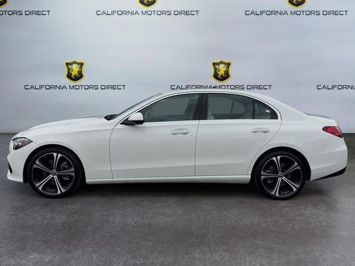 Polar White 2024 Mercedes-Benz C-Class Sedan
