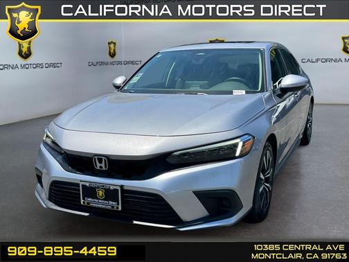 Lunar Silver Metallic 2022 Honda Civic EX-L