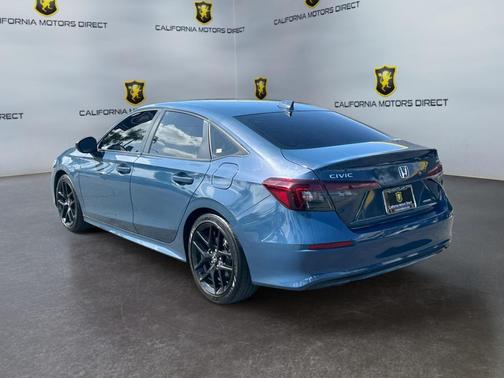Blue Lagoon Pearl 2025 Honda Civic Hybrid Sport