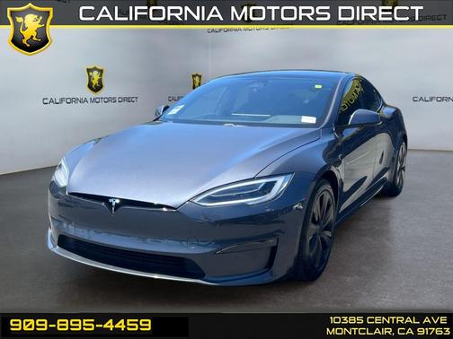 Gray 2021 Tesla Model S Long Range