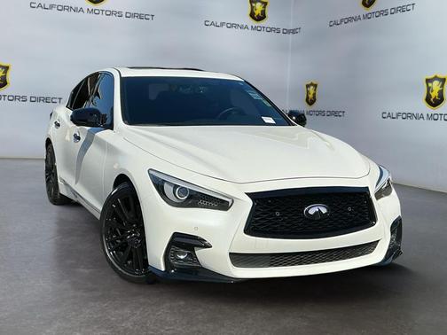 Majestic White 2024 INFINITI Q50 3.0t RED SPORT 400