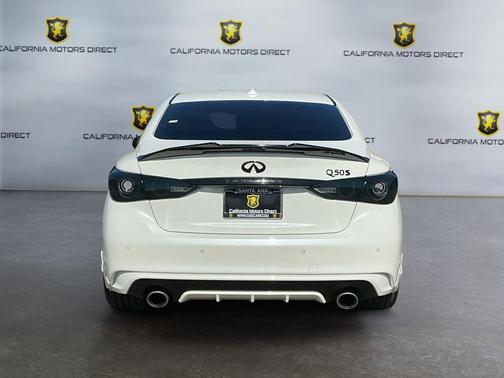 Majestic White 2024 INFINITI Q50 3.0t RED SPORT 400