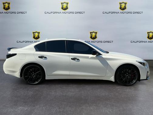 Majestic White 2024 INFINITI Q50 3.0t RED SPORT 400