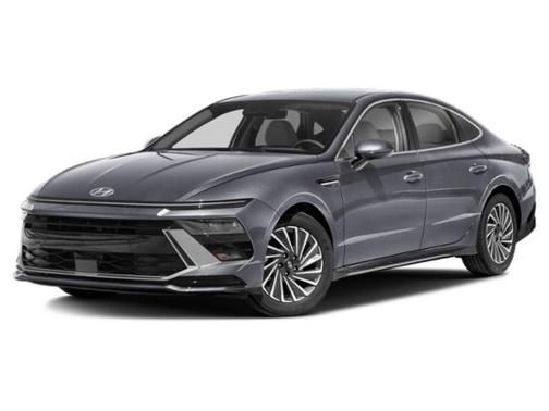 Portofino Gray 2025 Hyundai SONATA Hybrid SE
