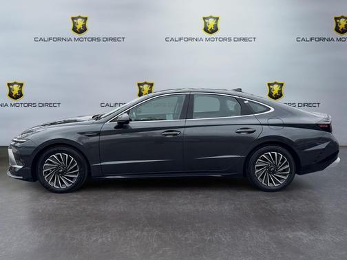 Portofino Gray 2025 Hyundai SONATA Hybrid SE