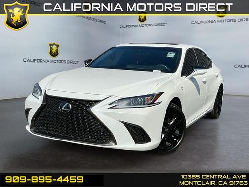 Ultra White 2023 Lexus ES 350 F Sport