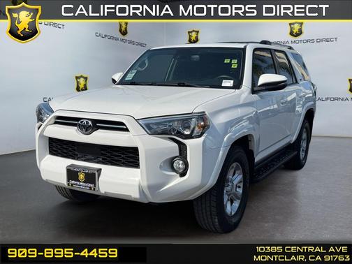 Super White 2020 Toyota 4Runner SR5 Premium