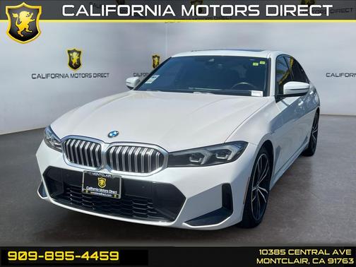 Mineral White Metallic 2023 BMW 330 330i
