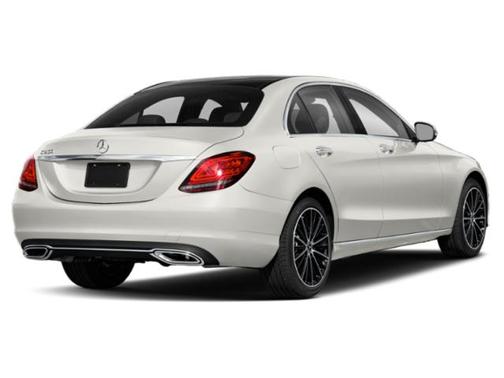 White 2019 Mercedes-Benz C-Class Sedan