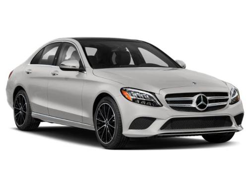 White 2019 Mercedes-Benz C-Class Sedan