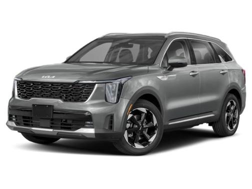 Steel Gray 2025 Kia Sorento Hybrid EX