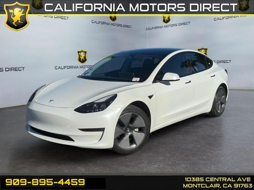 Pearl White Multi-Coat 2022 Tesla Model 3 Long Range