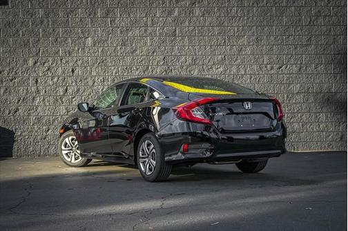 Crystal Black Pearl 2018 Honda Civic LX