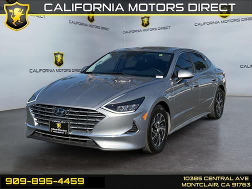 Shimmering Silver 2021 Hyundai SONATA Blue