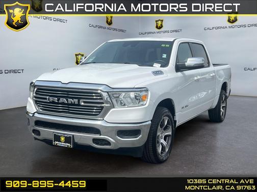 Bright White Clearcoat 2024 RAM 1500 Laramie