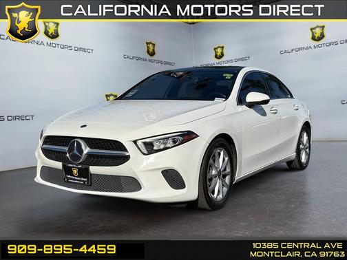 Polar White 2021 Mercedes-Benz A-Class Sedan