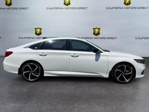 Platinum White Pearl 2021 Honda Accord Sport 1.5T