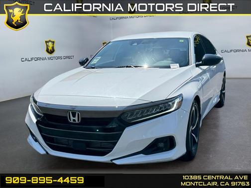 Platinum White Pearl 2021 Honda Accord Sport 1.5T