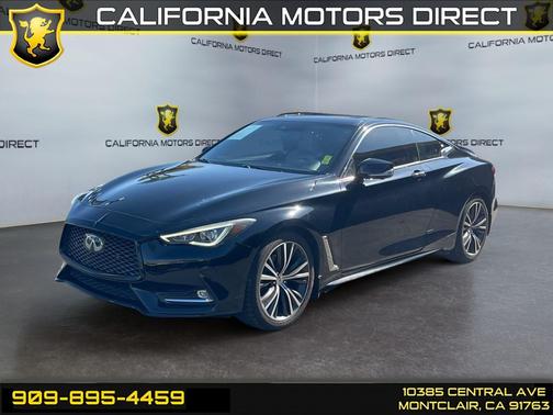 Black Obsidian 2017 INFINITI Q60 3.0T Premium