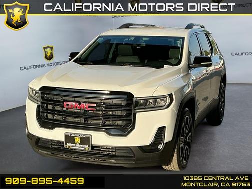 Summit White 2021 GMC Acadia FWD SLE