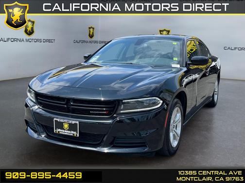 Pitch Black Clearcoat 2023 Dodge Charger SXT
