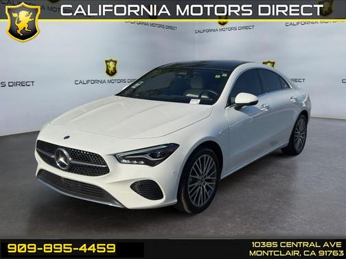 Polar White 2025 Mercedes-Benz CLA 250 Base