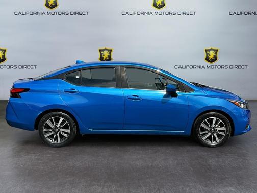 Electric Blue Metallic 2021 Nissan Versa 1.6 SV
