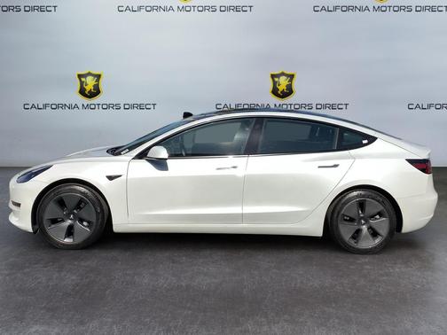 Pearl White Multi-Coat 2021 Tesla Model 3 Standard Range Plus