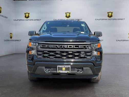 Black 2022 Chevrolet Silverado 1500 Custom