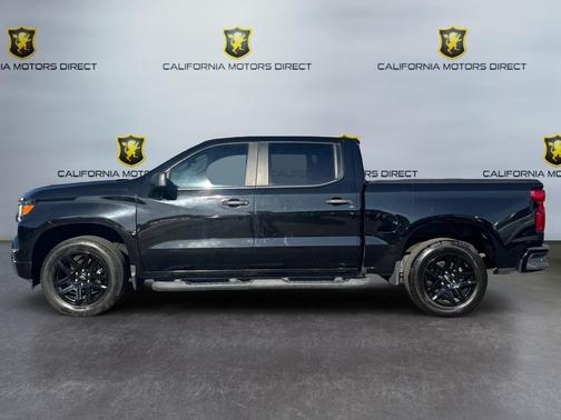 Black 2022 Chevrolet Silverado 1500 Custom