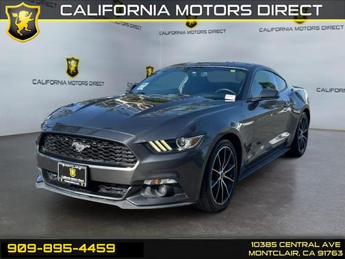 MAGNETIC METALLIC 2017 Ford Mustang EcoBoost