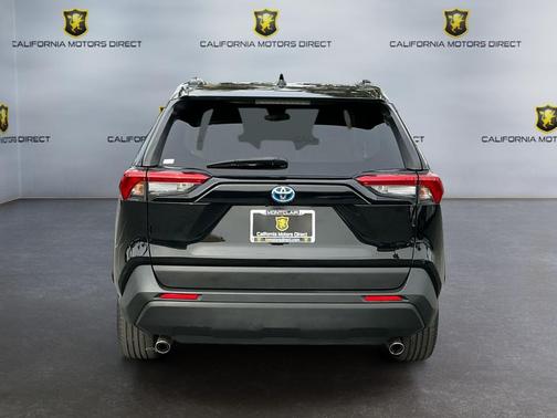 Midnight Black Metallic 2021 Toyota RAV4 Hybrid LE