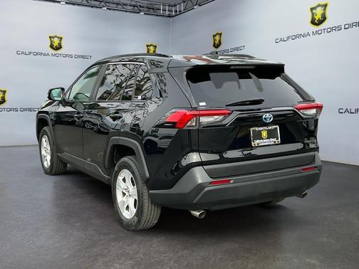 Midnight Black Metallic 2021 Toyota RAV4 Hybrid LE