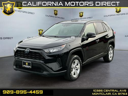 Midnight Black Metallic 2021 Toyota RAV4 Hybrid LE
