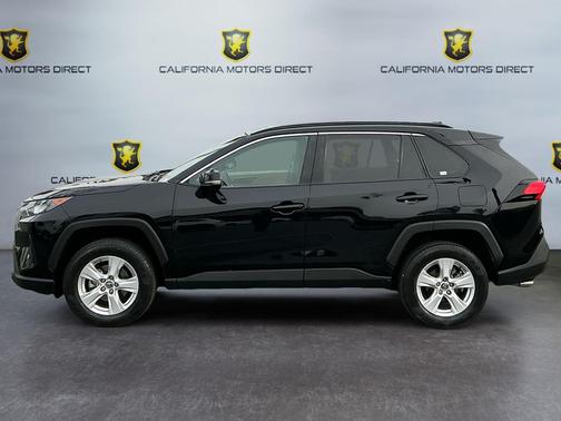 Midnight Black Metallic 2021 Toyota RAV4 Hybrid LE