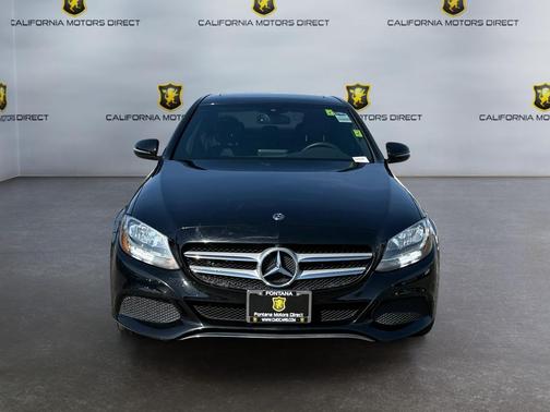 Black 2018 Mercedes-Benz C-Class Sedan