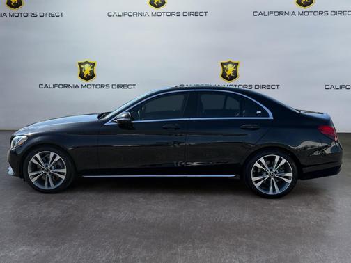 Black 2018 Mercedes-Benz C-Class Sedan