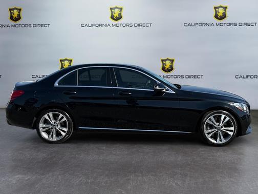 Black 2018 Mercedes-Benz C-Class Sedan