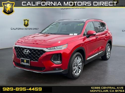 Calypso Red 2020 Hyundai SANTA FE Limited 2.4