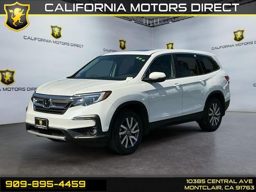 Platinum White Pearl 2022 Honda Pilot 2WD EX-L