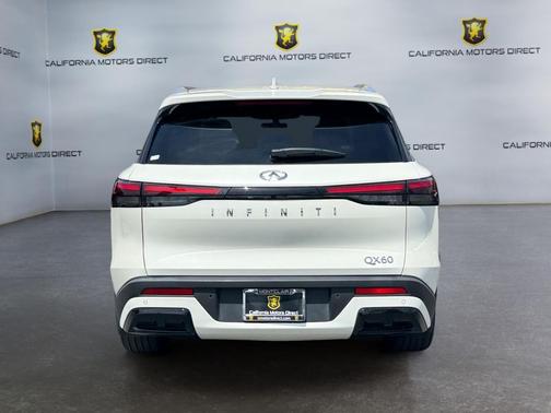 Majestic White 2023 INFINITI QX60 Luxe