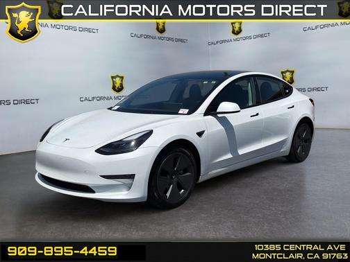 Pearl White Multi-Coat 2023 Tesla Model 3 Standard Range