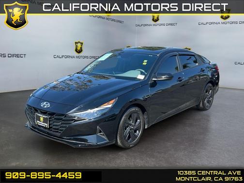 Phantom Black 2021 Hyundai ELANTRA SEL