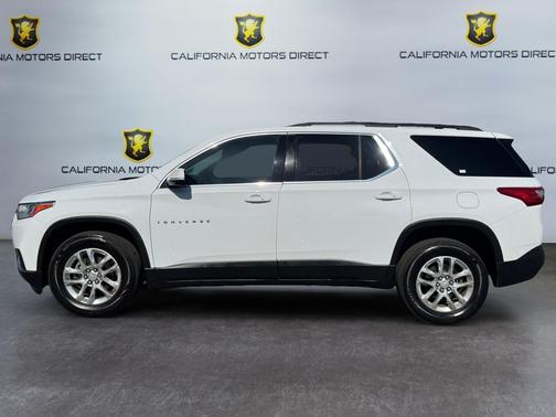 Summit White 2020 Chevrolet Traverse LT Cloth