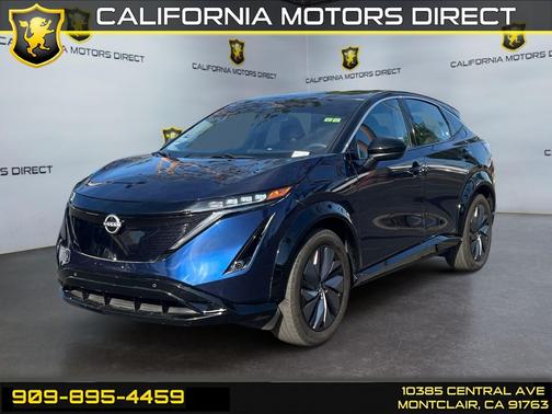 Deep Ocean Blue Pearl/Black Diamond Pearl 2023 Nissan ARIYA VENTURE+